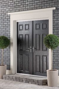 Black Double Doors Rochford