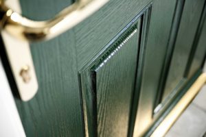 Green Entrance Doors