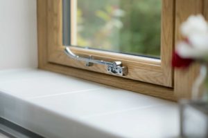 Wood Effect Flush Windows Essex