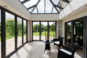 Glass to Floor conservatory Rochford